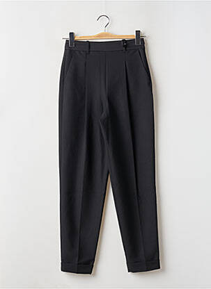 Pantalon slim talie înaltă talie înaltă negru CAROLL femeie