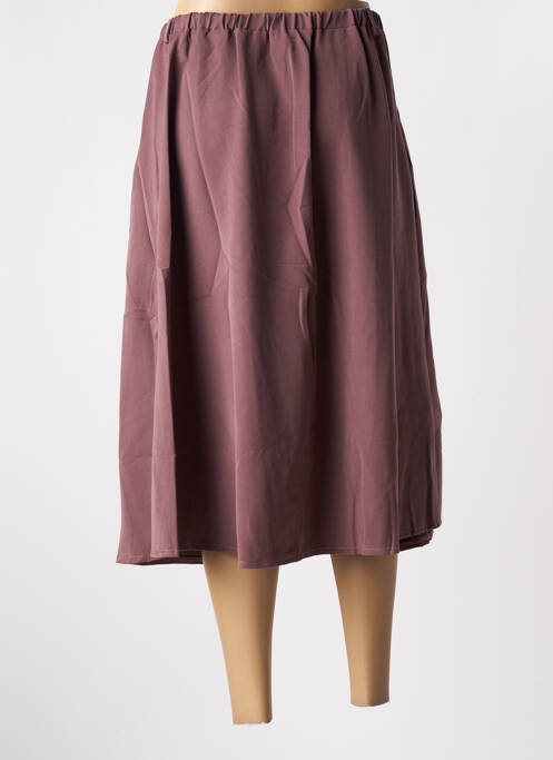 Fustă midi violet SKATÏE femeie