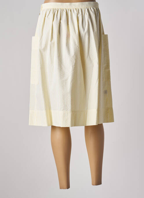Fustă midi galben COMPTOIR DES COTONNIERS femeie