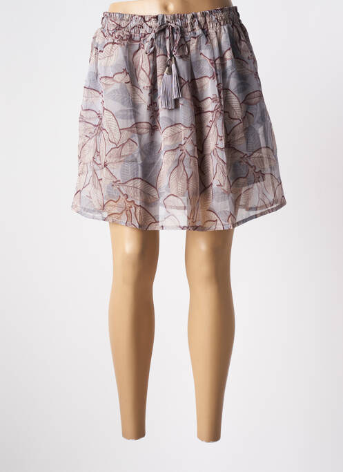 Fustă scurtă gri SKATÏE femeie