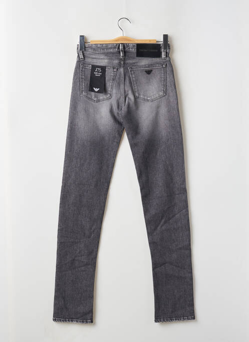 Blugi cu croială slim gri EMPORIO ARMANI bărbat