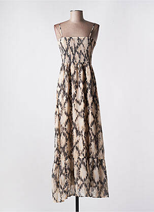 Rochie lungă bej ONLY femeie