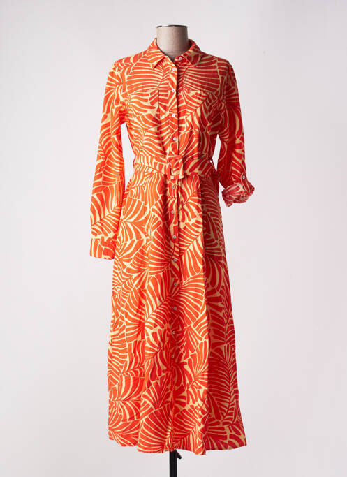 Rochie lungă portocaliu ONLY femeie