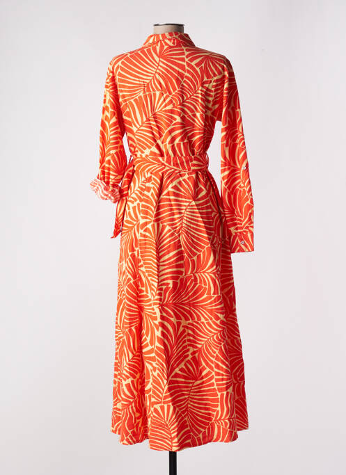 Rochie lungă portocaliu ONLY femeie