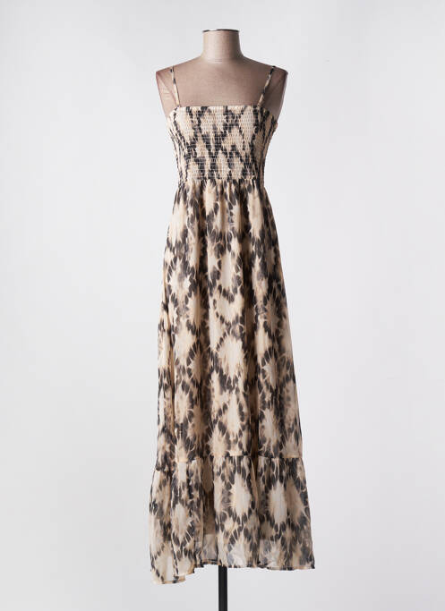 Rochie lungă bej ONLY femeie