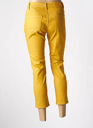 Pantalon 7/8 elasticitate mărime normală galben GRIFFON femeie