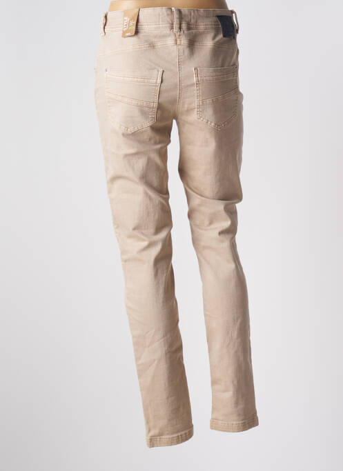 Blugi cu croială slim bej CECIL femeie