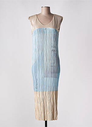 Rochie midi albastru ELISA CAVALETTI femeie