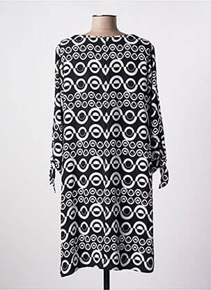 Rochie midi croială fluidă mâneci lungi negru JOSEPH RIBKOFF femeie