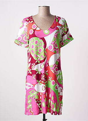 Rochie scurtă roz MADEMOISELLE SANS GÊNE femeie