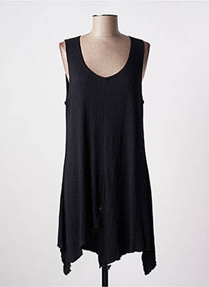 Rochie scurtă fără mâneci fără mâneci negru LUUKAA femeie