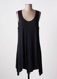 Rochie scurtă fără mâneci fără mâneci negru LUUKAA femeie