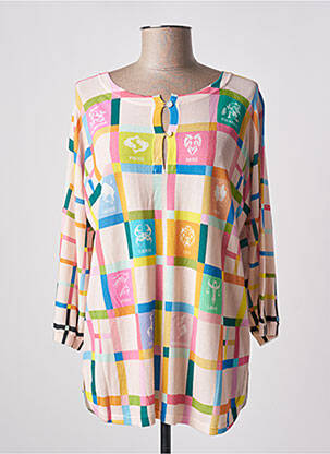 Pulover roz JEI'S BY LETIZIA DENARO femeie