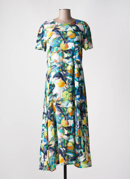 Rochie lungă albastru DOLCEZZA femeie