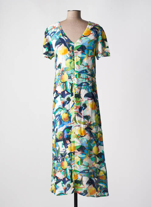 Rochie lungă albastru DOLCEZZA femeie