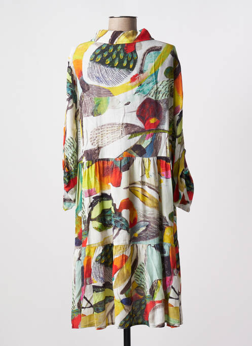 Rochie midi gri DOLCEZZA femeie