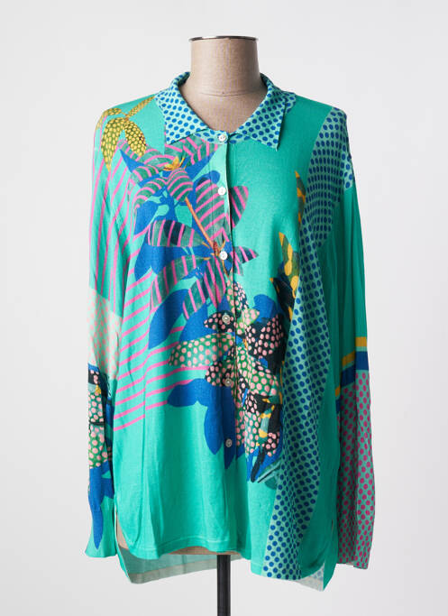 Vestă cu mâneci lungi verde JEI'S BY LETIZIA DENARO femeie