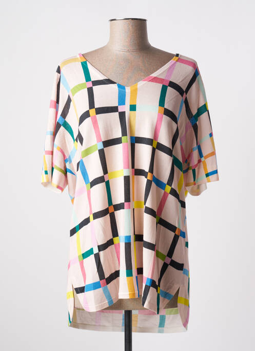 Pulover roz JEI'S BY LETIZIA DENARO femeie