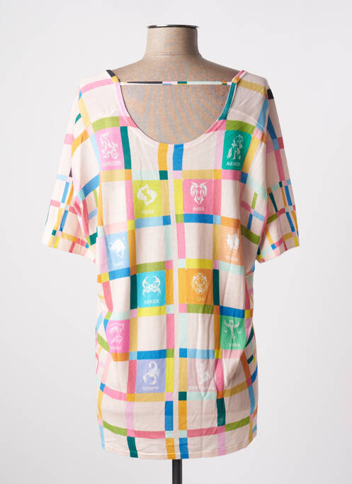 Pulover roz JEI'S BY LETIZIA DENARO femeie