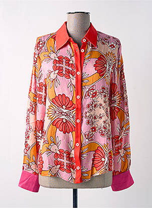 Cămașă portocaliu MADEMOISELLE A PARIS femeie