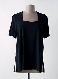 Tricou elasticitate mâneci scurte negru JOSEPH RIBKOFF femme
