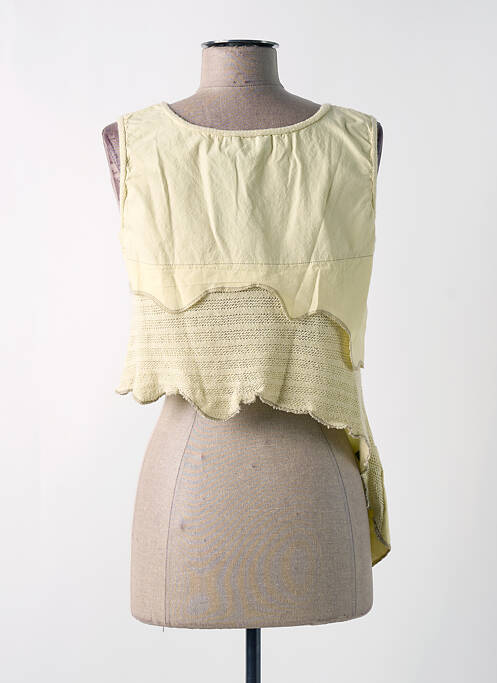 Top galben BELLOCOTON femeie