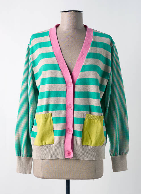 Vestă cu mâneci lungi verde ALDOMARTINS femeie