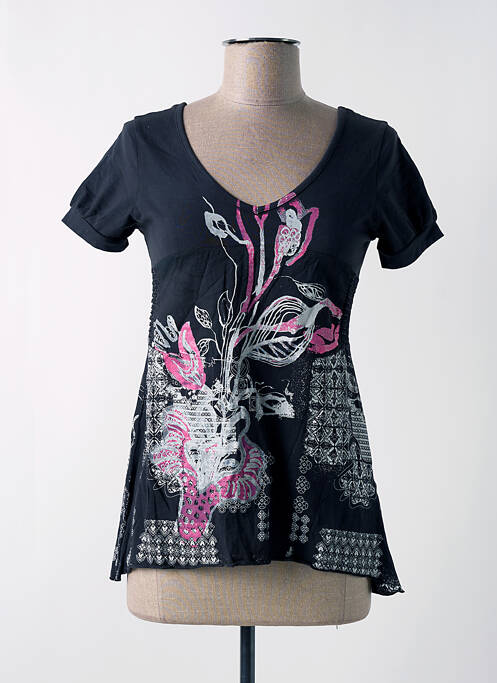 Tricou negru SWEATERHOUSE femeie