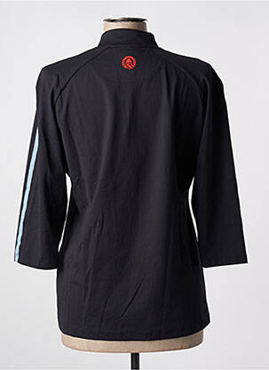 Top elasticitate mâneci 3/4 negru SPORTALM femeie