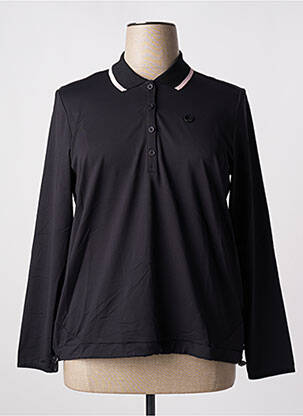 Polo mâneci lungi mâneci lungi negru SPORTALM femeie