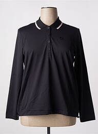 Polo mâneci lungi mâneci lungi negru SPORTALM femeie