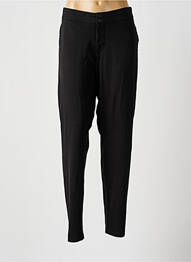 Pantalon slim talie elastică mărime normală negru JENSEN femme