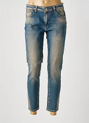 Blugi cu croială slim albastru FRACOMINA femeie