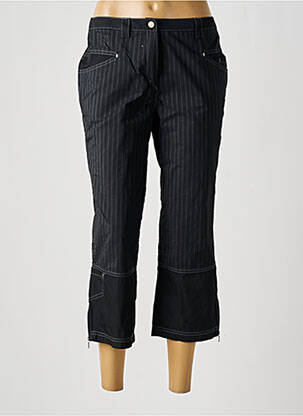 Pantalon trei sferturi negru O.K.S femeie