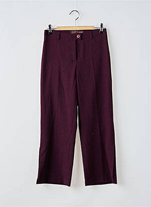 Pantalon drept elasticitate mărime normală violet LA FEE MARABOUTEE femeie