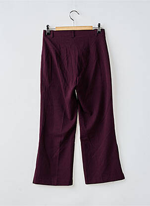Pantalon drept elasticitate mărime normală violet LA FEE MARABOUTEE femeie