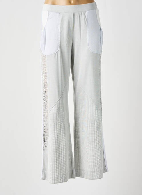 Pantalon drept gri ELISA CAVALETTI femeie