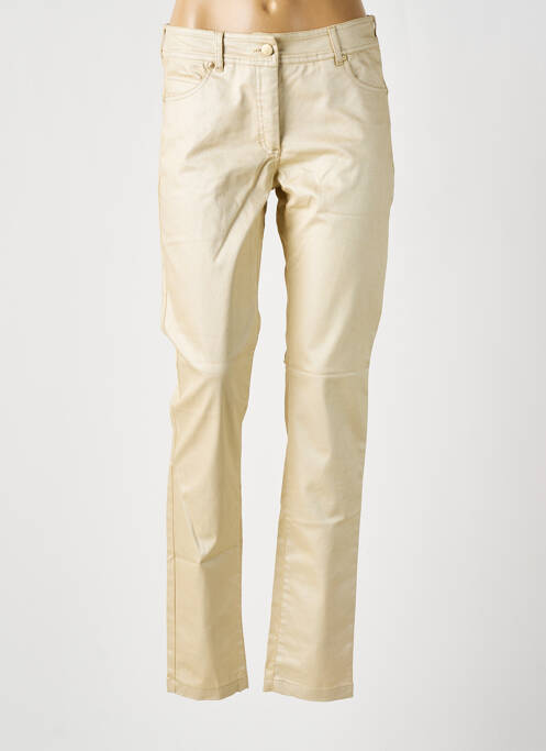 Pantalon slim bej PAUL BRIAL femeie