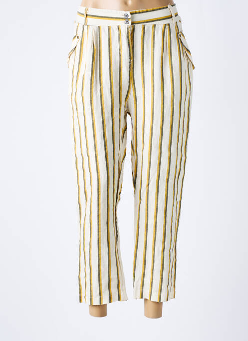 Pantalon slim bej PAKO LITTO femeie