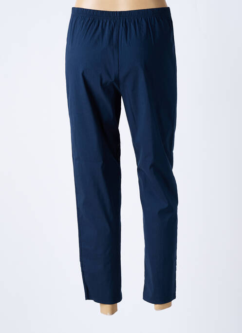 Pantalon slim albastru FRANCK ANNA femeie