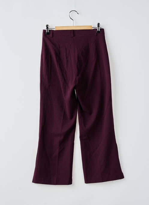 Pantalon drept violet LA FEE MARABOUTEE femeie