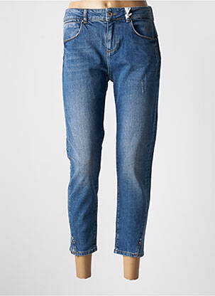 Blugi cu croială slim albastru FRACOMINA femeie