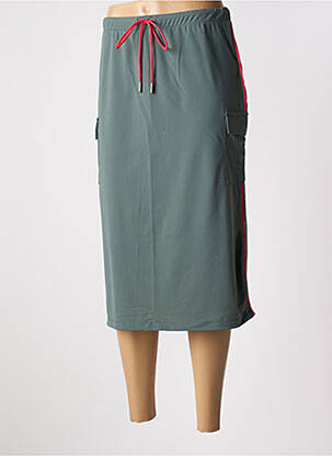 Fustă midi verde HBT femeie