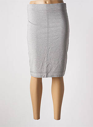 Fustă midi gri ISABEL DE PEDRO femeie