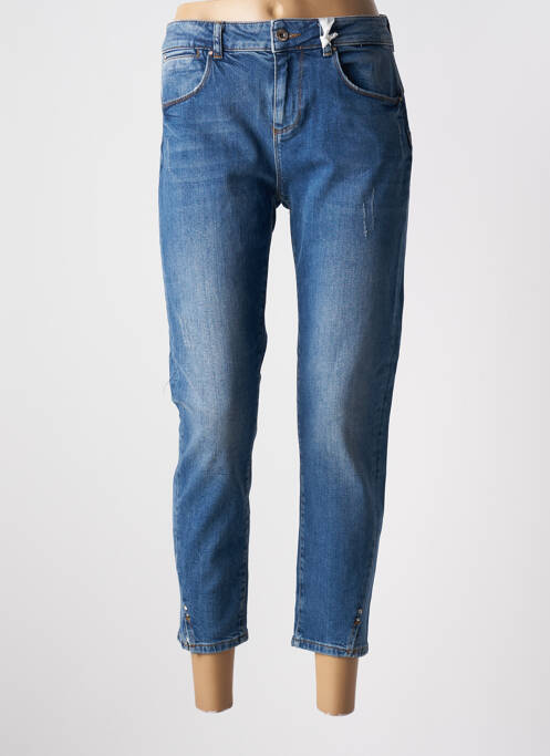 Blugi cu croială slim albastru FRACOMINA femeie