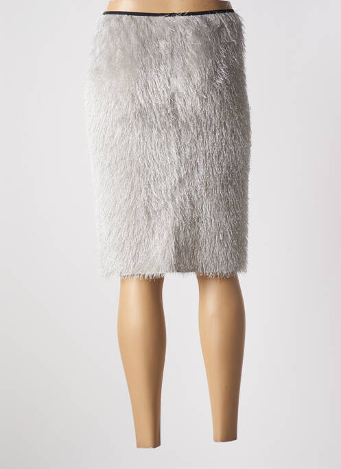 Fustă midi gri LA FABRIQUE femeie