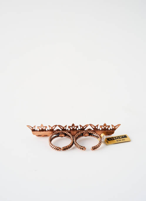 Inel ornament oxid de zirconiu roz KONPLOTT femme