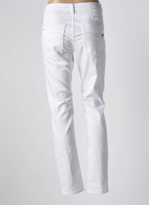 Pantalon slim alb CREAM femeie