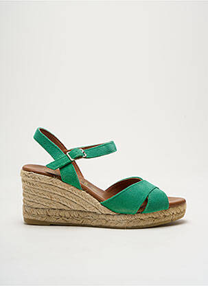 Espadrile verde LA MAISON DE L'ESPADRILLE femeie