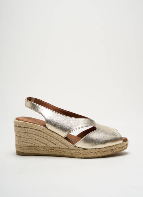 Sandale/Pantofi decupați auriu LA MAISON DE L'ESPADRILLE femeie